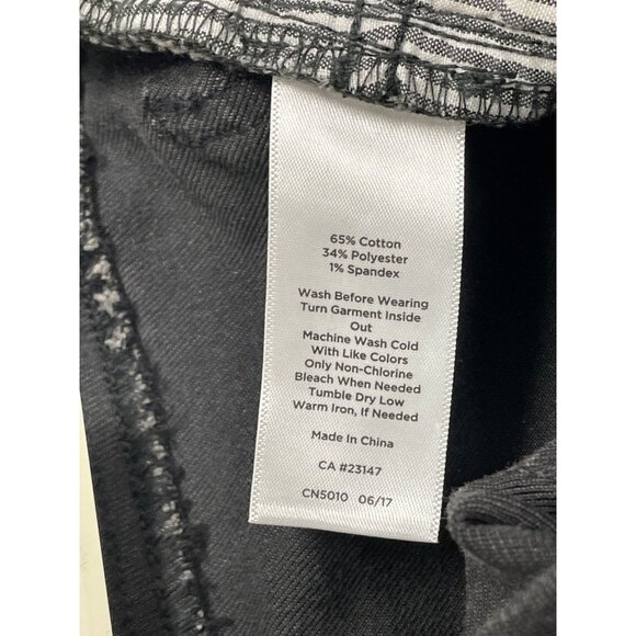 Talbots Womens Gray Mid-Rise Stretch Denim Jeggings Sz 6 - New - Picture 9 of 11